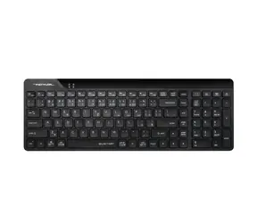 A4Tech FStyler FBK23 AS czarny / Klawiatura bezprzewodowa / Układ CZ / Bluetooth / Odbiornik Nano USB-A 2,4 GHz 
