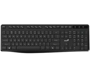 Genius KB-7200 czarny / Klawiatura bezprzewodowa / USB 2.4 GHz / Copilot / Układ CZ+SK