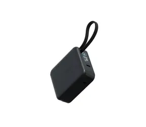 Power bank Energea MagPac Mini PLUS czarny / 10000mAh / MagSafe / 3x USB-C