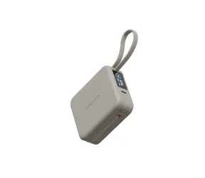 Power bank Energea MagPac Mini PLUS beżowy / 10000mAh / MagSafe / 3x USB-C