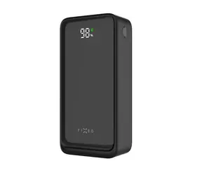FIXED Powerbank Zen2 20 z wyświetlaczem LCD i wyjściem PD 20W czarny / 30 000 mAh