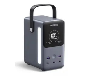 Ugreen 25286 power bank szary / 48000mAh / 300W / 3x USB-C / 2x USB-A