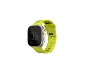 Pasek UNIQ Stride FKM do zegarka Apple Watch 49, 46, 45 i 44 mm - LIME GREEN (zielony)