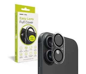 Szkło ochronne Mobile Origin Easy Lens na cały obiektyw do Apple iPhone 16/16 PLUS, przezroczyste