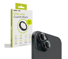 Mobile Origin Easy Lens guards szkło ochronne na obiektyw do Apple iPhone 15/15 PLUS czarne