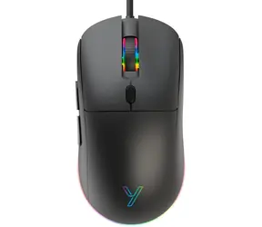 YENKEE YMS 300BK REAPER czarna / mysz optyczna gamingowa / 7200 DPI / 6 przycisków / USB-A / 1,6 m
