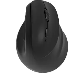 YENKEE YMS 5060R WL pionowa prawa czarna / bezprzewodowa mysz pionowa / 2,4 GHz / BT 