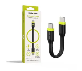 Mobile Origin Compact Cable USB-C do USB-C czarny / 10 cm
