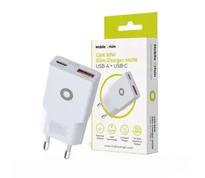 Ładowarka Mobile Origin GaN 30W Slim MO16 / Ładowarka / USB-A + USB-C