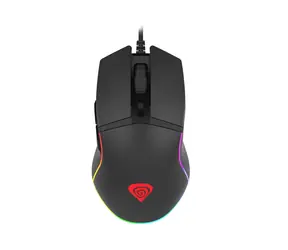 Genesis Krypton 220 RGB czarny / mysz optyczna do gier / 6400 DPI