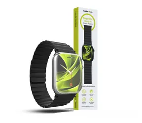 Pasek magnetyczny Mobile Origin Watch Strap II do Apple Watch 49mm/46mm/45mm/44mm czarny/czarny