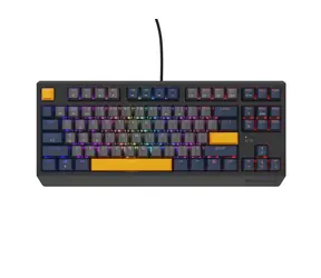 Genesis Thor 230 TKL RGB Naval Blue Negative Outemu Panda Black / Klawiatura do gier / USB