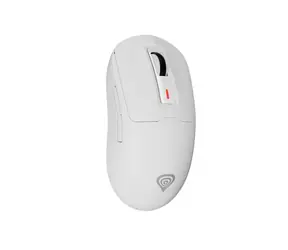 Genesis Zircon 660 Pro Wireless biała / mysz optyczna dla graczy / 12000 DPI / 6 przycisków / USB / 1,8 m