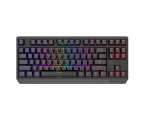 Genesis Thor 230 TKL Wireless RGB Outemu Red US czarny / gamingowa klawiatura bezprzewodowa / USB / Bluetooth