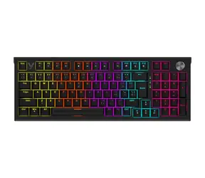 YENKEE YKB 3510 APEX czarna / klawiatura gamingowa / mechaniczna / Outemu Red / RNBW / USB-C / 1,8 m / CZ Layout