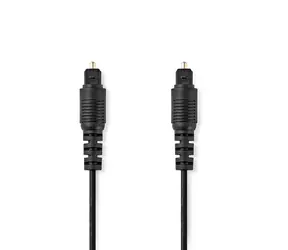 Kabel audio optyczny Nedis TosLink (M) - TosLink (M) 2,00 m czarny