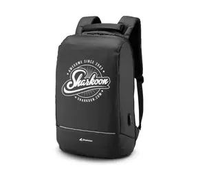 Plecak Sharkoon czarny / plecak / kieszeń na laptopa / 16 l