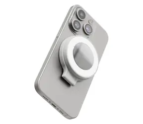 ShiftCam SnapPocket Light biała / kieszonkowa lampa pierścieniowa LED na telefon z uchwytem