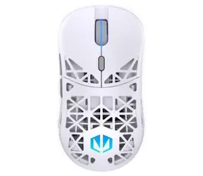 Endorfy LIV PLUS Wireless biały / Mysz bezprzewodowa / optyczna / 26000 dpi / 6 przycisków / ARGB / USB / 1,8 m / stacja dokująca