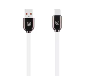 Obal:Me: Elegancki kabel USB-A/USB-C ME w kolorze białym