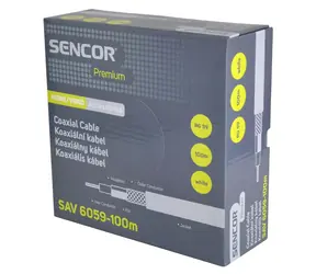 Sencor SAV 6059 RG-59 kabel antenowy koncentryczny 100m