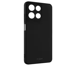 Gumowana tylna obudowa FIXED Story do Motorola Moto G15/Power w kolorze czarnym