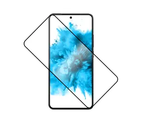 FIXED , pełna osłona ekranu ze szkła hartowanego do POCO F7 Pro, czarna