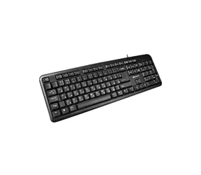 Canyon CNE-CKEY01-HU czarny / klasyczna klawiatura USB / zmywalna / układ HU  