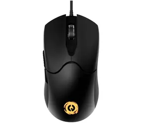 Canyon ACCEPTER GM-211 czarna / Mysz optyczna do gier przewodowa / do 7200 DPI / 6 przycisków / USB-A / RGB / 1,65 m