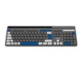 Canyon HKB-W03 szara / klawiatura bezprzewodowa / 2,4 GHz / 105 klawiszy / układ CZ/SK / 1x AAA