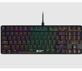 Canyon CND-SKB50-CS / Klawiatura gamingowa przewodowa / mechaniczna / RGB / 87 klawiszy / układ CZ/SK