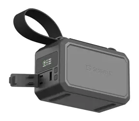 Sandberg Survivor Powerbank czarny / 40000 mAh / PD 100W / latarka / 2x USB-C i 1x USB-A