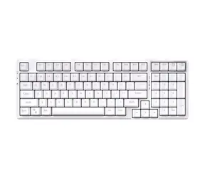 Rozpakowano - VGN V98 biały / Bezprzewodowa klawiatura gamingowa / mechaniczna / 2,4 GHz + Bluetooth / Układ US / rozpakowano