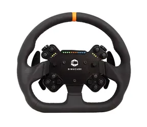 Kierownica gamingowa Simucube Valo GT-23 Wireless skórzana o średnicy 320 mm, czarna