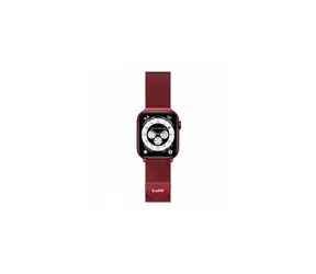 Pasek LAUT Steel LOOP do Apple Watch 38 i 40 mm czerwony