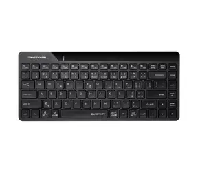 Rozpakowano - A4Tech FStyler FBK22 AS czarny / Klawiatura bezprzewodowa / Układ CZ / Bluetooth / Odbiornik nano USB-A 2,4 GHz / rozpakowano