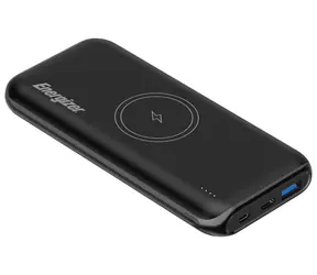 Powerbank Energizer QE10009PQ czarny / 10000mAh / 1x USB-C i 1x USB-A i 1x microUSB 