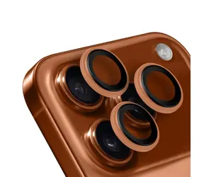 Ochraniacz obiektywu Obal:Me do Apple iPhone 17 Pro/17 Pro Max w kolorze pomarańczowym