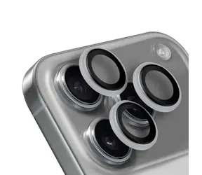 Obal:Me Osłona obiektywu do Apple iPhone 17 Pro/17 Pro Max, srebrna