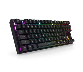 Niceboy K310X czarna / klawiatura gamingowa / OUTEMU Blue / podświetlenie RGB / USB / 1,5 m / układ CZ