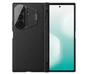 Tylna osłona Nillkin CamShield Prop Pen Slot (przezroczysta soczewka) do Samsung Galaxy Z Fold 7, czarna
