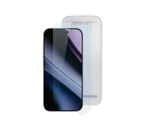 Szkło ochronne Epico Glass DF do iPhone'a 17 Pro Standardowe pokrycie z aplikatorem jednoetapowym, przeciwkurzowe