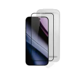 Szkło ochronne Epico Hero Glass 3D DF do iPhone'a Air Ultraszerokie pokrycie z pyłoszczelnym aplikatorem obsługiwanym jednym ruchem