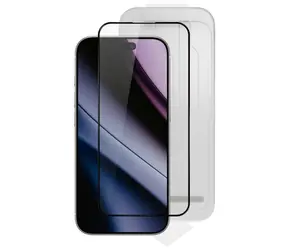 Szkło ochronne Epico ImpactBuffer 3D DF do iPhone'a 17 Pro Ultraszerokie pokrycie z pyłoszczelnym aplikatorem obsługiwanym jednym ruchem