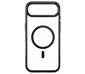 Epico Hero Pro Mag+Case do iPhone'a Air kompatybilne z Qi2 i MagSafe, czarne, przezroczyste