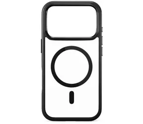 Epico Hero Pro Mag+Case do iPhone'a 17 Pro kompatybilne z Qi2 i MagSafe, czarne, przezroczyste