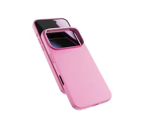 Epico Silicone Pro Mag+ do iPhone'a 17 Pro, kompatybilne z Qi2 i MagSafe, różowe
