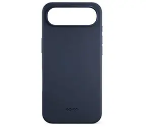 Epico Leather Pro Mag+ do iPhone'a Air, kompatybilne z Qi2 i MagSafe, niebieskie
