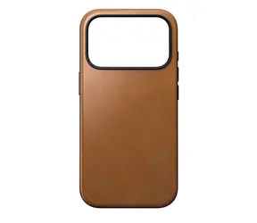 Etui skórzane Nomad Modern Leather Case do Apple iPhone 17 Pro w kolorze angielskim brązowym