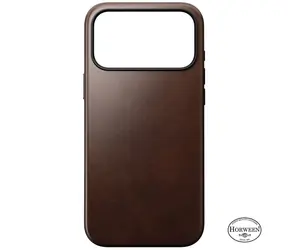 Etui skórzane Nomad Modern Leather Case do Apple iPhone 17 Pro Max, kolor rustykalny brąz (Horween)